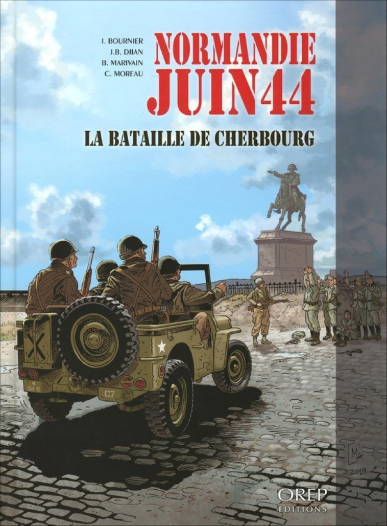 Normandie juin 44 tome 7 : la bataille de Cherbourg -  Collectif - OREP