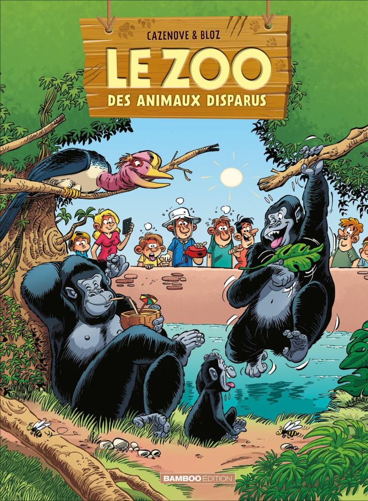 Le Zoo des animaux disparus - tome 04 -  Bloz - BAMBOO