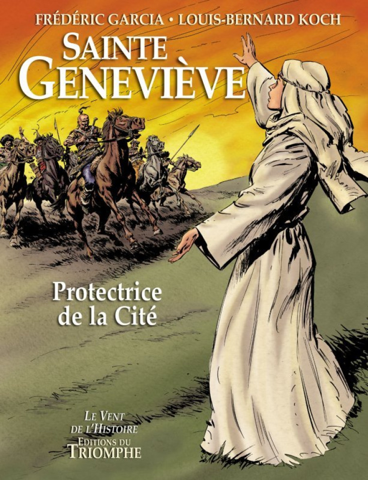 Sainte Geneviève, protectrice de la Cité - Louis Bernard Koch - TRIOMPHE