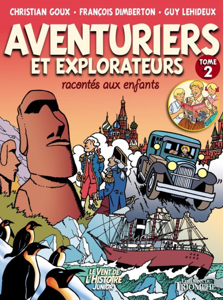 Aventuriers et explorateurs racontés aux enfants tome 2 - Guy Lehideux - TRIOMPHE