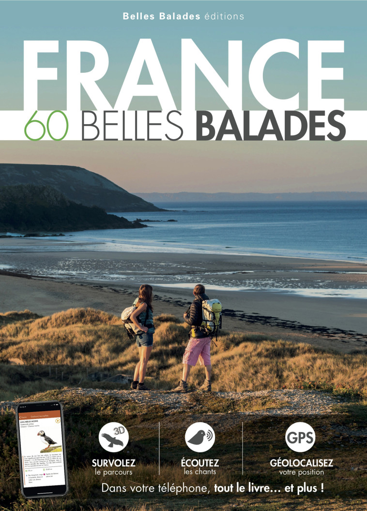 FRANCE : 60 Belles Balades -  Collectif - BELLES BALADES