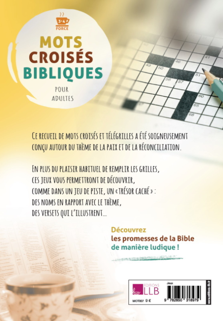 Mots croisés bibliques, tome 5 - C. Muller - LECTURE BIBLE F