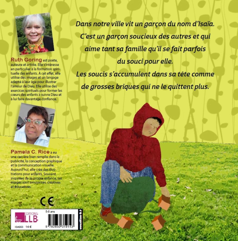 Isaïa et son sac de soucis - Ruth Goring - LECTURE BIBLE F