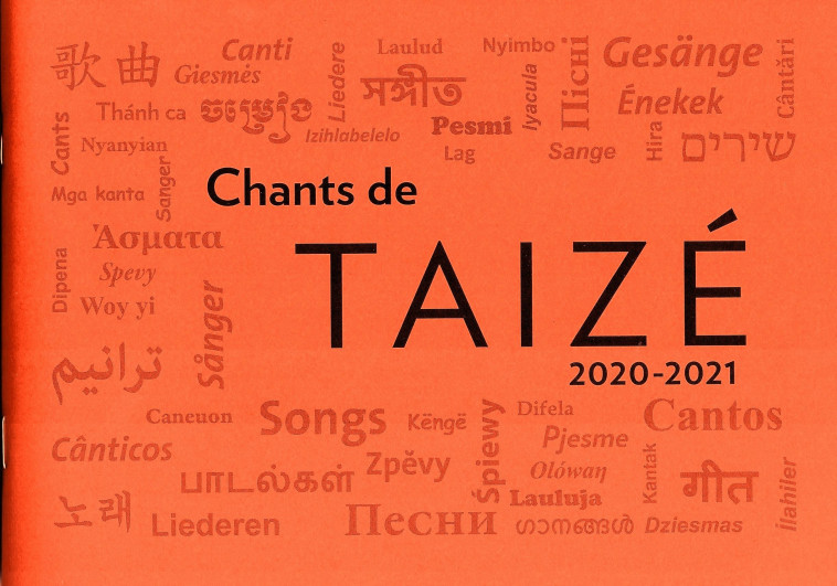 Chants de Taizé 2020-2021 -  Collectif - TAIZE