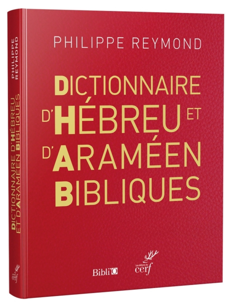 Dictionnaire d'hébreu et d'araméen - XXX - BIBLI O