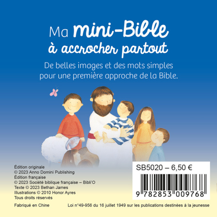 Ma mini-Bible à accrocher partout - JAMES BETHAN - BIBLI O