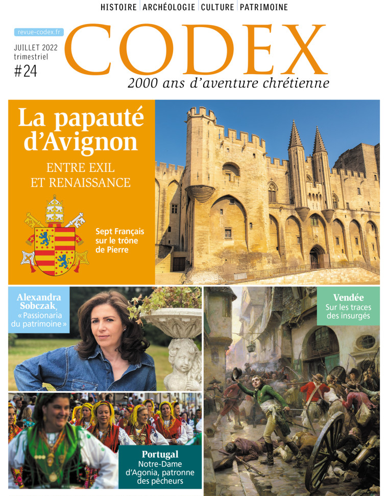 Codex # 24 Les papes d'Avignon -  Collectif - CLD