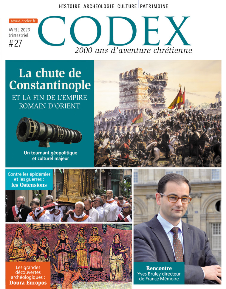 Codex#27  La chute  de Constantinople - M.-H. CONGOURDEAU - CLD