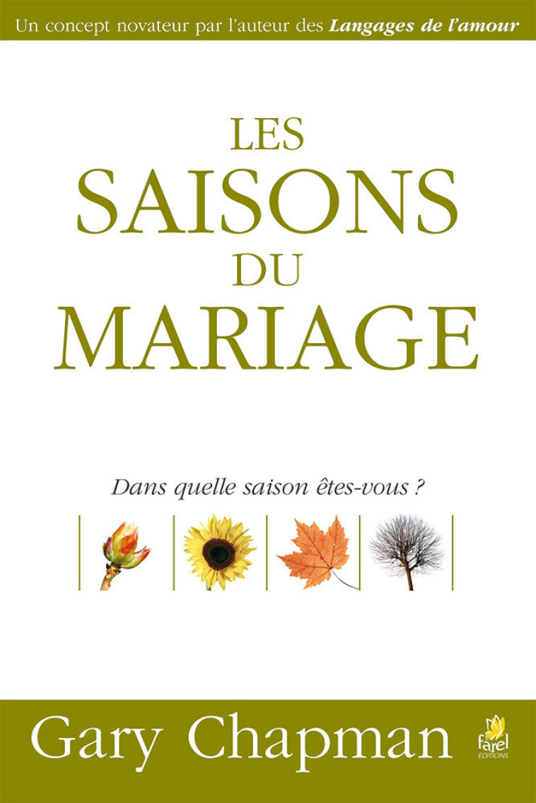 Les saisons du mariage - Gary Chapman - FAREL