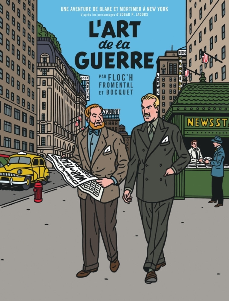 Un autre regard sur Blake & Mortimer - L'Art de la guerre -  Floc'h - BLAKE MORTIMER