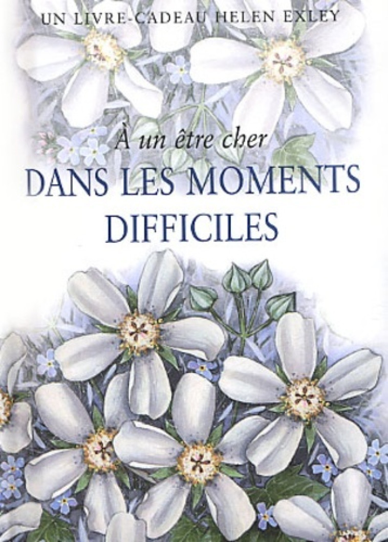 A UN ETRE CHER DANS LES MOMENTS DIFFICILES Nlle Edition - H EXLEY - EXLEY