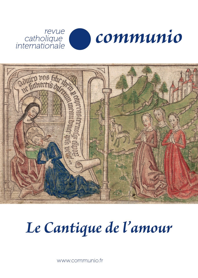 Revue Communio Le cantique de l'amour tome 47-1 no 279 - Florent Urfels - COMMUNIO