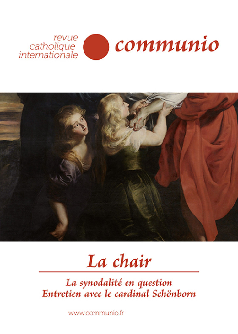 La chair - Olivier Boulnois - COMMUNIO