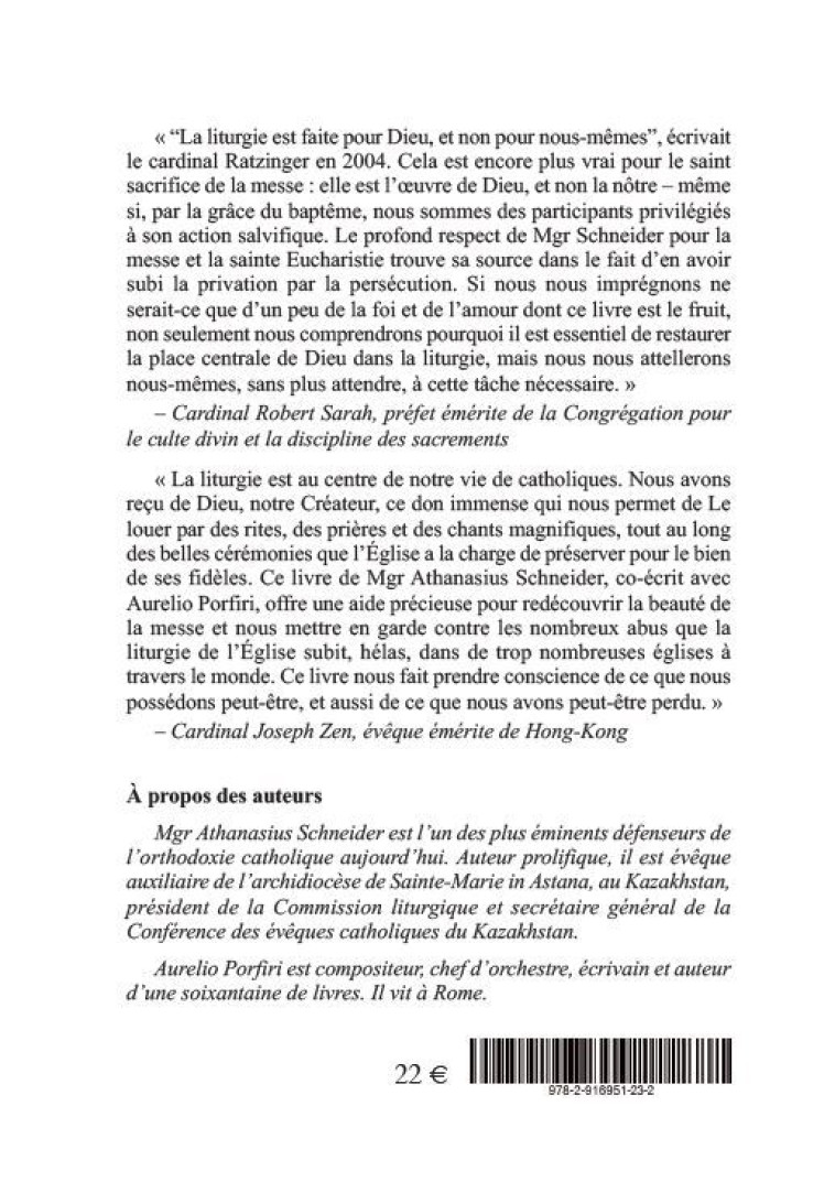 La Messe Catholique - Athanasius Schneider - CONTRETEMPS ED