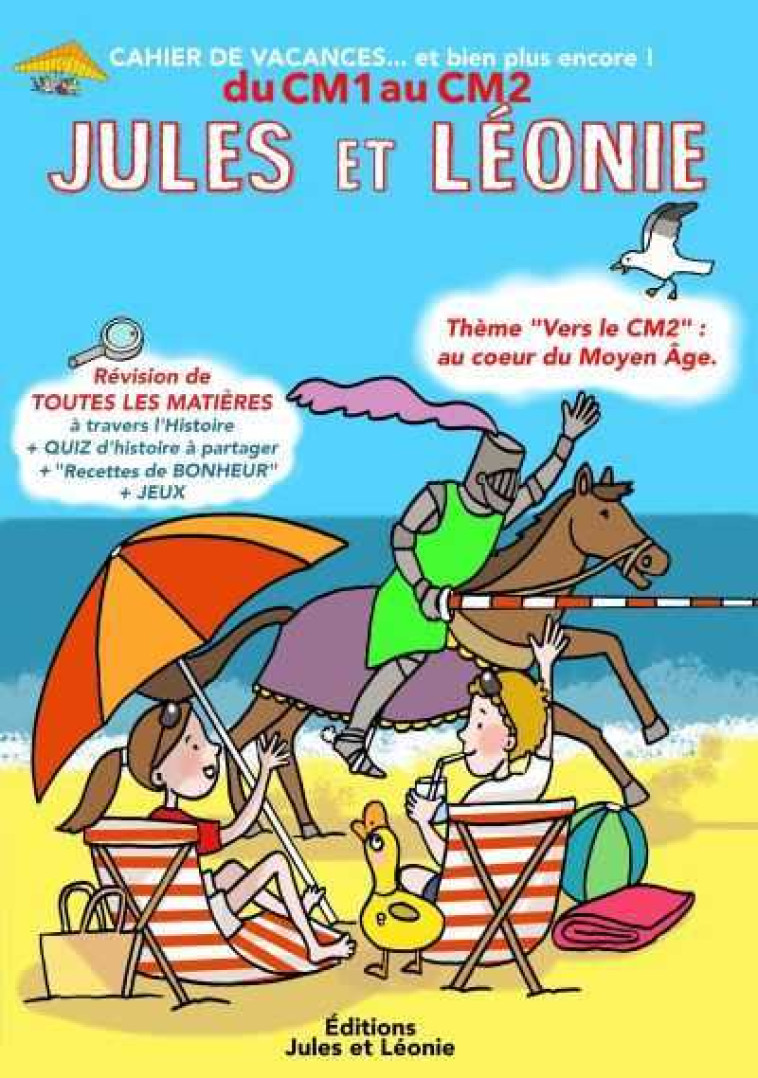 Cahier de vacances Jules et Léonie du CM1 au CM2 - Virginie Becquet - JULES ET LEONIE