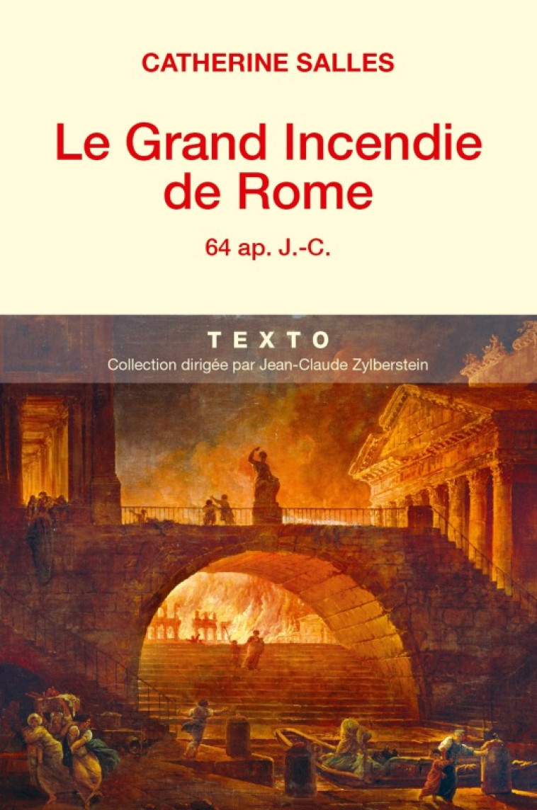 Le grand incendie de Rome - Catherine Salles - TALLANDIER