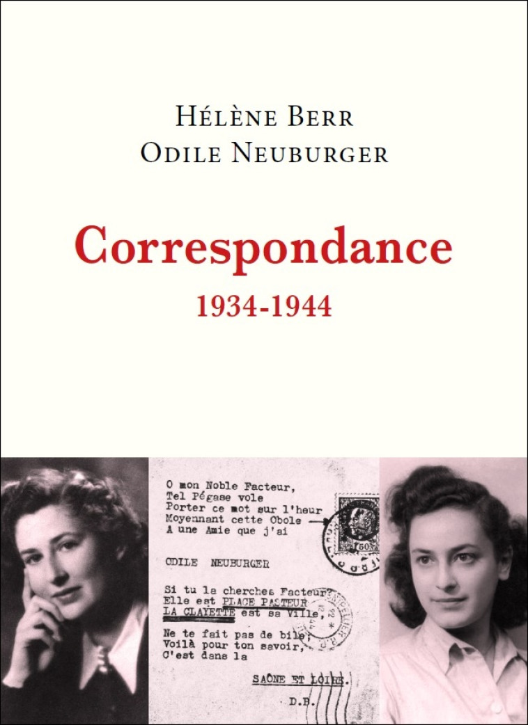 Correspondance - Odile Neuburger - TALLANDIER