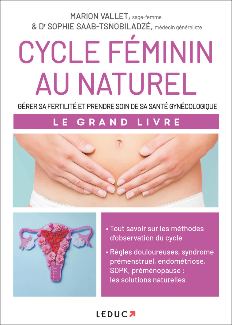 Cycle féminin au naturel - Marion Vallet - LEDUC