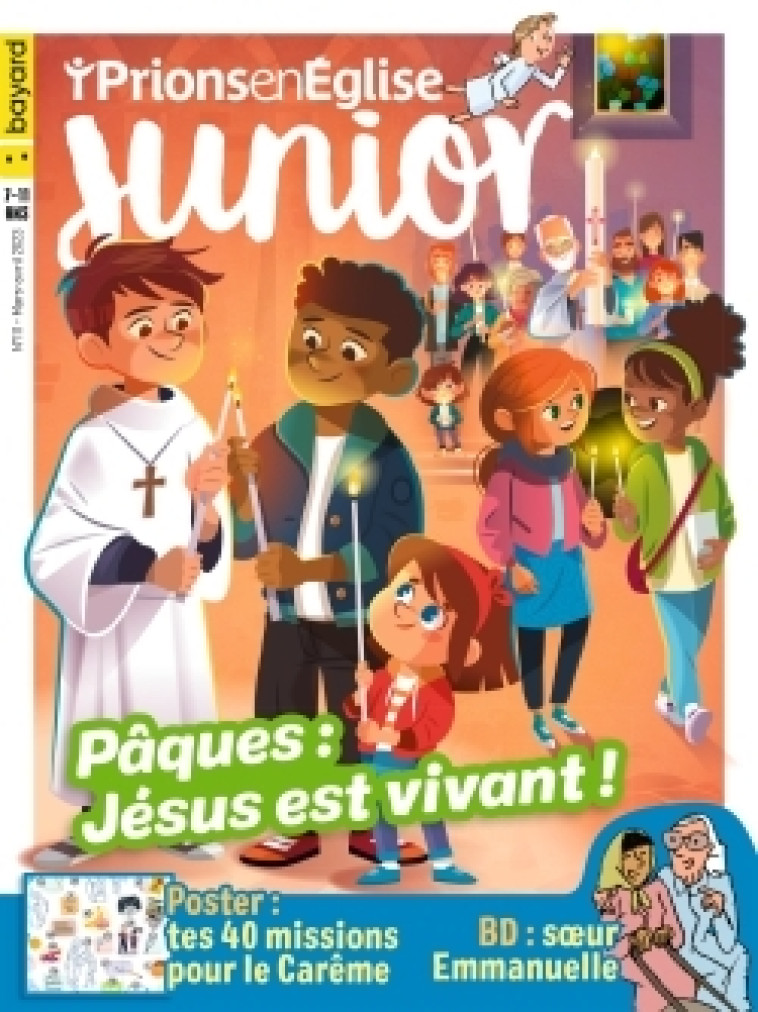 Prions Junior - mars 2024 N° 117 -   - BAYARD PRESSE