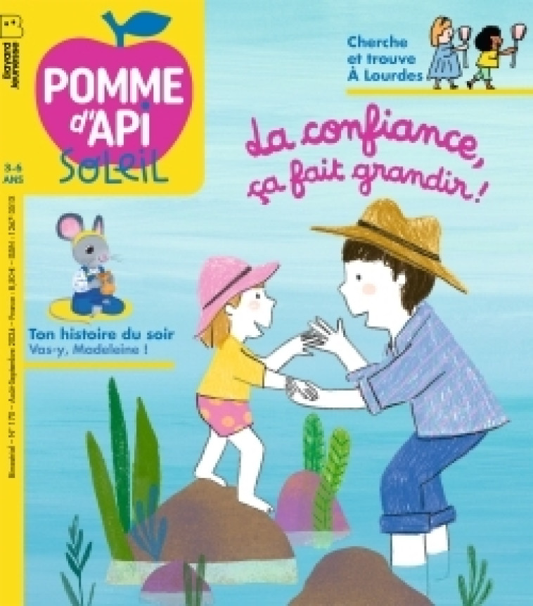 Pomme d'Api Soleil - août 2024 N° 170 -   - BAYARD PRESSE