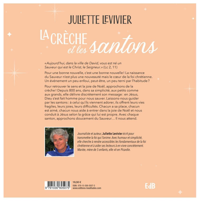 La crèche et les santons - juliette levivier - BEATITUDES