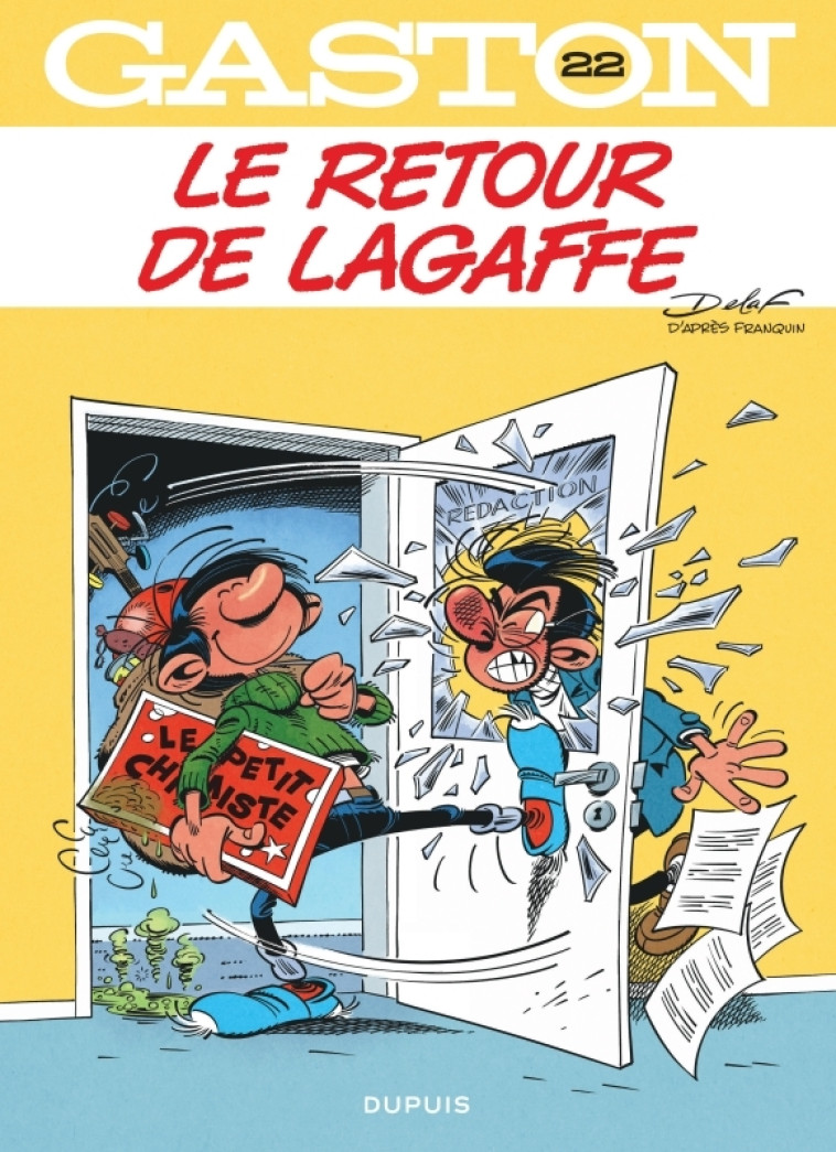 Gaston - Tome 22 - Le retour de Lagaffe -  Delaf - DUPUIS