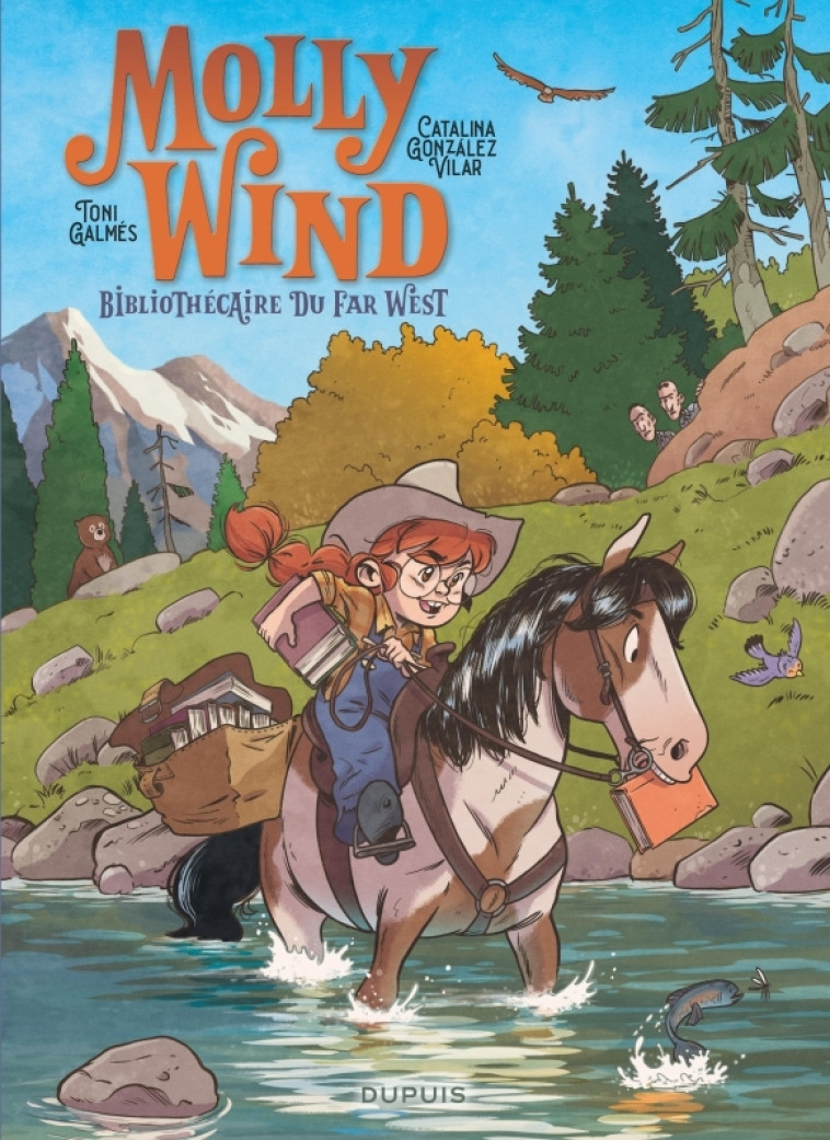 Molly Wind - Tome 1 - Bibliothécaire du Far West -  Gonzalez Vilar Catalina - DUPUIS