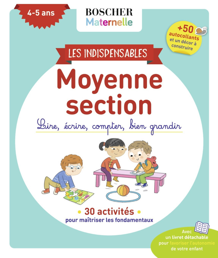 Les indispensables de Moyenne Section - Charlotte Lascault - BELIN EDUCATION