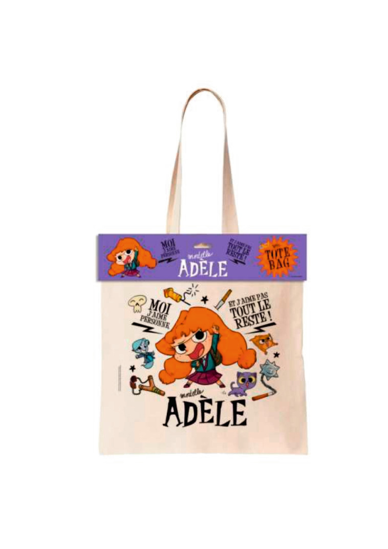 Tote bag Mortelle Adèle -  Mr Tan - BAYARD JEUNESSE