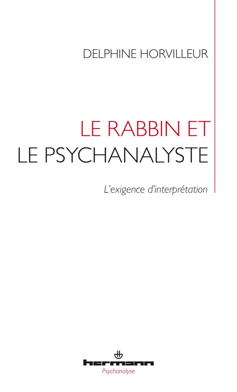 Le rabbin et le psychanalyste - Delphine Horvilleur - HERMANN