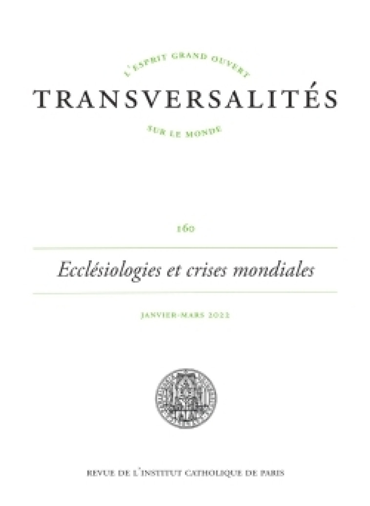 TRANSVERSALITES N°160 - XXX - SER