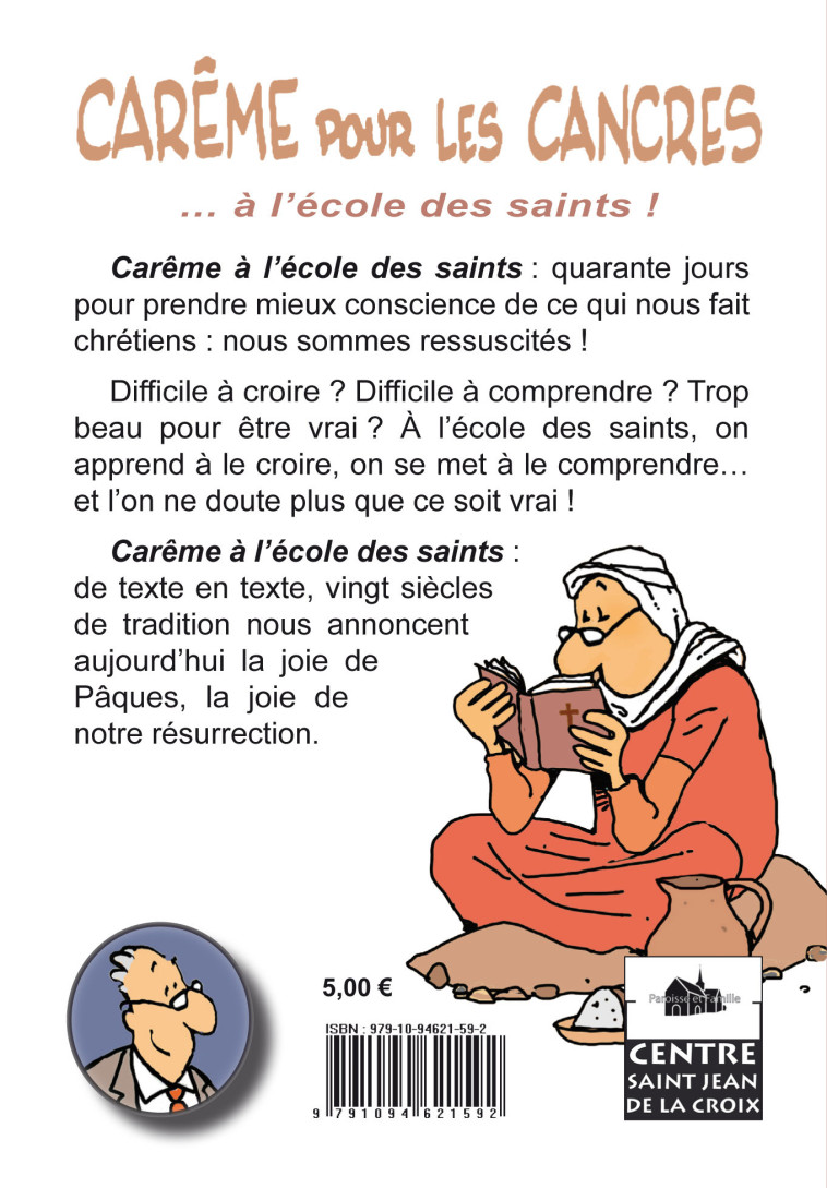 Carême pour les cancres à l'école des saints 2023 -  Huot de Longchamp Max - PAROISSE FAMILL