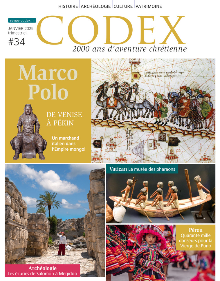 Codex#34 Les voyages de Marco Polo -  Collectif - CLD