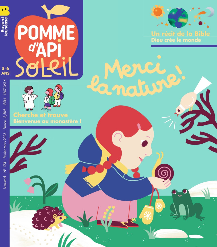 Pomme d'Api Soleil - février 2025 N° 173 -   - BAYARD PRESSE