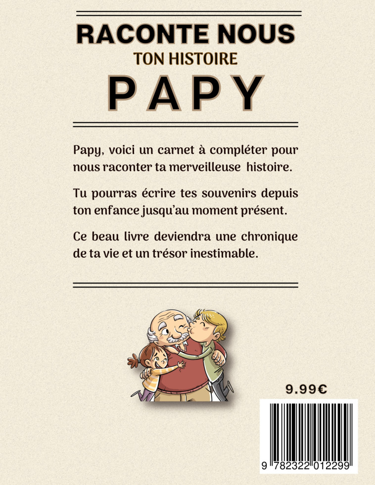 Papy raconte nous ton histoire - Elisa De Bracier - BOOKS ON DEMAND