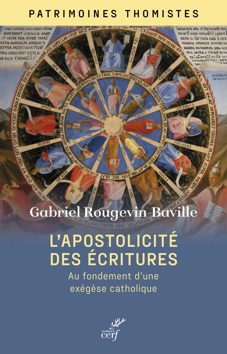 L'apostolicité des écritures - Gabriel Rougevin-Baville - CERF